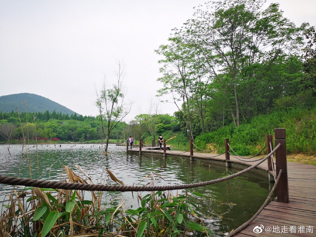 淮南生活  淮南大通区湿地公园,位于淮南市的东南方,坐落于舜耕山麓