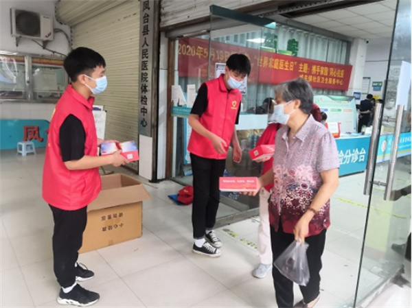 淮南市：【凤台县】团凤台县委助力新冠疫苗接种