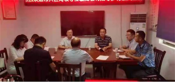 淮南市：王怀义局长赴田家庵区安成镇陆塘村开展乡村振兴和发展村集体经济调研