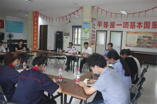 淮南戒毒所：构筑结对同心圆 携手共建文明城