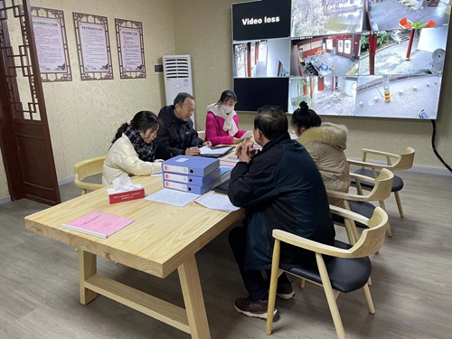 淮南市八公山区综治中心赴八公山镇检查指导工作
