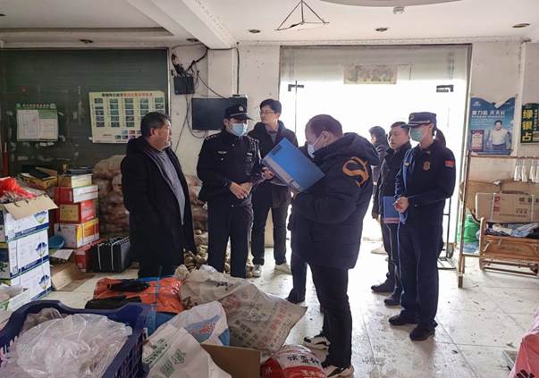 淮南市高新区三和镇多部门联合 开展安全生产大检查
