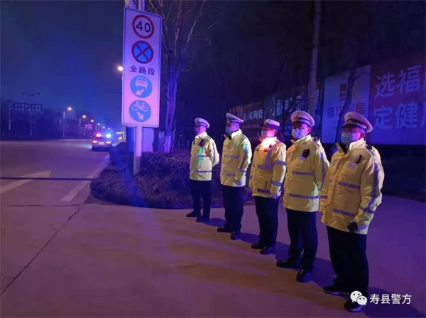 淮南寿县开展整治酒驾等严重交通违法行为集中统一行动