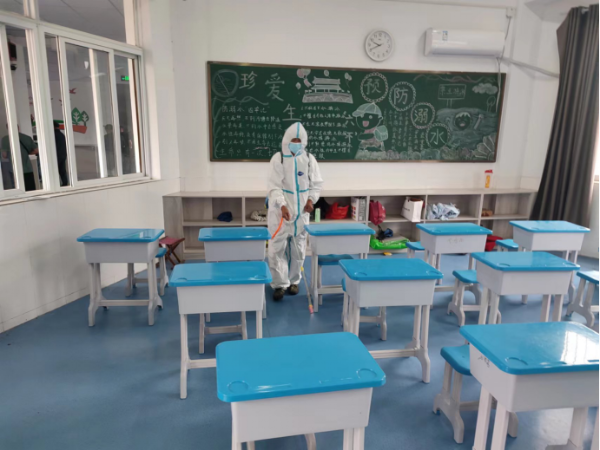 淮南特校开展2022年秋季开学疫情防控应急演练