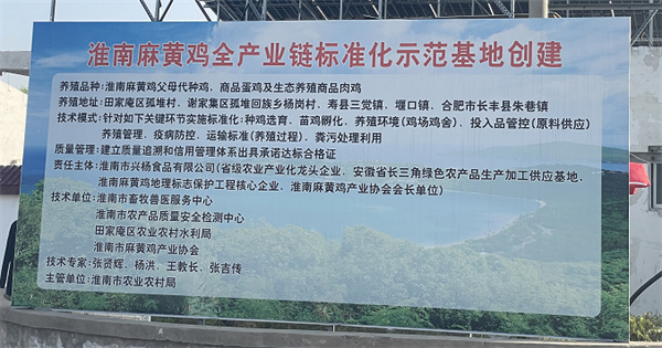 “皖美农品”——淮南麻黄鸡