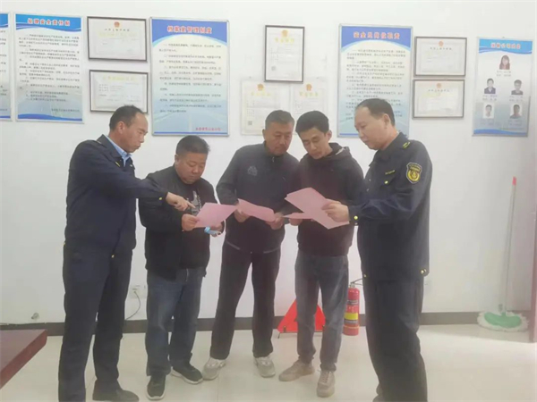 寿县交通运输局走访企业调研推进专项整治自查